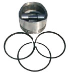 6082 | PISTON CON PERNO Y AROS 0.20” COMPRESOR KNORR 82MM. BICILINDRICO ACX83D A-TECH