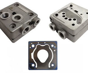 6098 | TAPA Y ENTRETAPA COMPLETA COMPRESOR WABCO 85MM. A-TECH