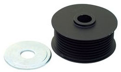 6399 | POLEA ALTERNADOR BOSCH NL1 / 80 AMP. / AG. 17MM. / ANCHO 78.5MM. SUPORTE REI