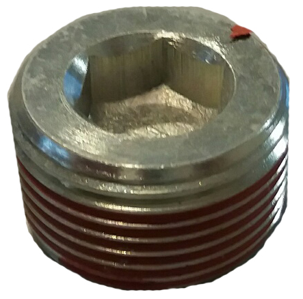 6576 | TAPON DE BLOCK ROSCADO 1" NPT BLK DIESEL