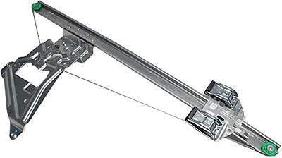 7157 | MAQUINA LEVANTA CRISTAL IZQUIERDA ELECTRICA SIN MOTOR MICRO