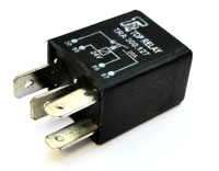 7270 | MINIRELAY AUXILIAR 24V. / 4 TERMINALES (2 X 4.8MM) (2 X 6.3MM) / 30 AMP. TOP RELAY