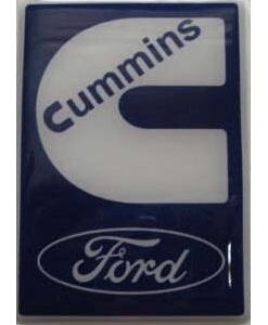 8416 | EMBLEMA PUERTA FORD / CUMMINS IMP.