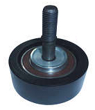 8519 | POLEA TENSORA METALICA / 75 X 33MM. TF&P TECHNOLOGY