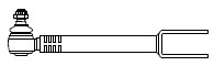 8661 | BRAZO BARRA ESTABILIZADORA DELANTERA 295MM. CESCA