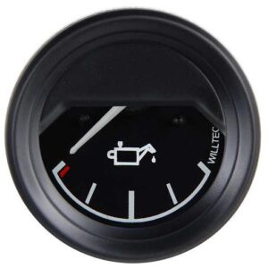 8805 | MARCADOR PRESION DE ACEITE 12V. / DIAM. 52MM. WILLTEC