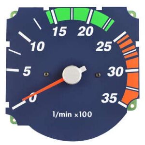 9148 | CUENTAVUELTAS 12-24V. ESCALA 0-3500 RPM WILLTEC