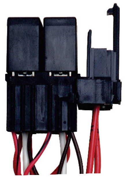 9309 | SOQUET CON 2 MINIRELAY AUXILIARES 24V. Y 1 PORTA FUSIBLE TOP RELAY