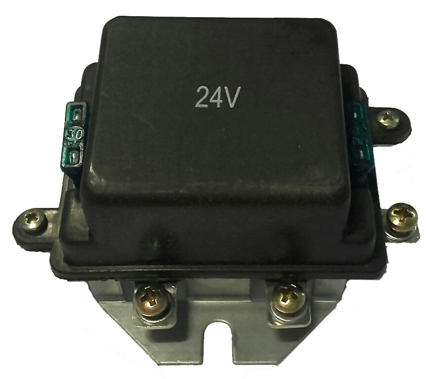 9316 | RELAY DOBLE DE FAROL 24V. / 480W / TAPA DE PLASTICO / B-133 TOP RELAY