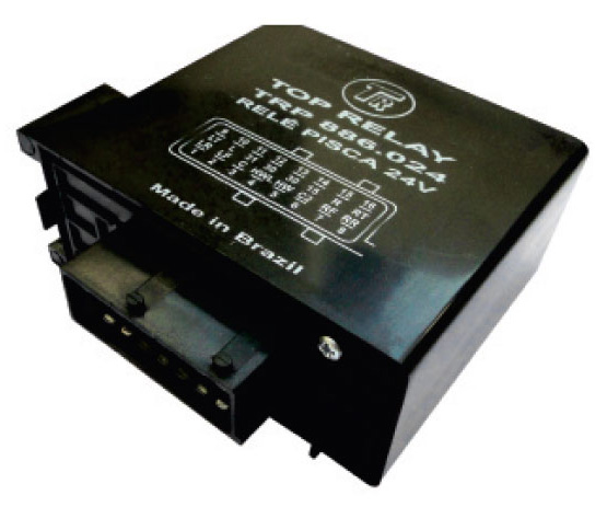 9317 | RELAY LUCES DE GIRO 24V. / 16 TERMINALES TOP RELAY