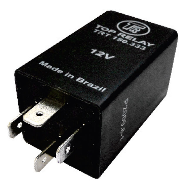 9319 | RELAY TEMPORIZADOR LEVANTA VIDRIOS 12V. / 4 TERMINALES TOP RELAY