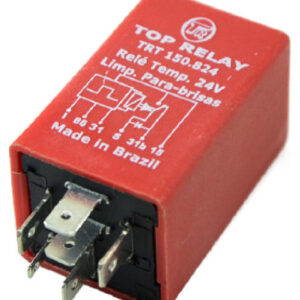 9321 | RELAY TEMPORIZADOR LIMPIAPARABRISAS 24V. / 6 TERMINALES TOP RELAY