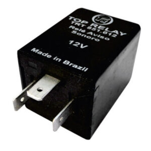 9326 | RELAY TEMPORIZADOR AVISO SONORO 12V. / 3 TERMINALES TOP RELAY