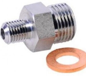 9396 | CONECTOR MACHO FLEXIBLE LUBRICACION DE TURBO ENGINE PARTS