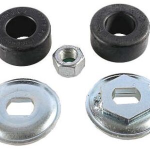 9607 | JGO. BUJES AMORTIGUADOR AGUJA DELANTERO SUPERIOR E INFERIOR SUPORTE REI