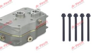 9842 | TAPA Y ENTRETAPA COMPLETA COMPRESOR WABCO 75MM. BICILINDRICO A-TECH