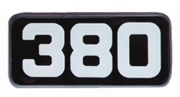 9919 | LETRERO LATERAL "380" TF&P TECHNOLOGY