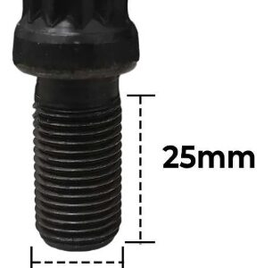 14837 | BULON ABRAZADERA CRUCETA CARDAN / M12 X 1.25 X 25 IMP.