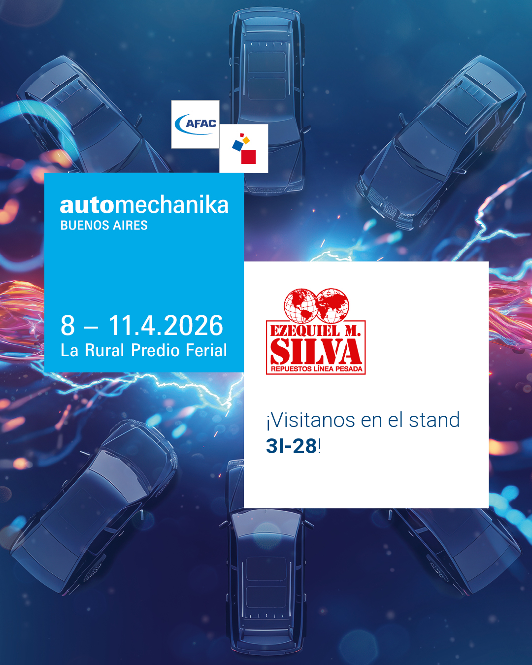 Ezequiel M. Silva en Automechanika Buenos Aires 2026